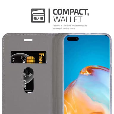 Huawei P40 PRO / P40 PRO+ Pungetui Cover Case (Blå)