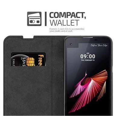 LG X SCREEN Cover Etui Case (Sort)