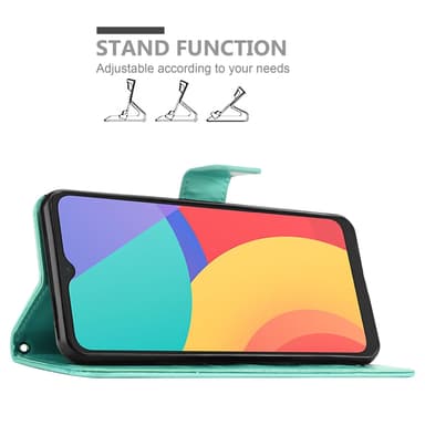 Alcatel 1S 2021 / 3L 2021 Pungetui Cover Case (Turkis)