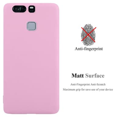 Cover Huawei P9 Etui Case (Lyserød)