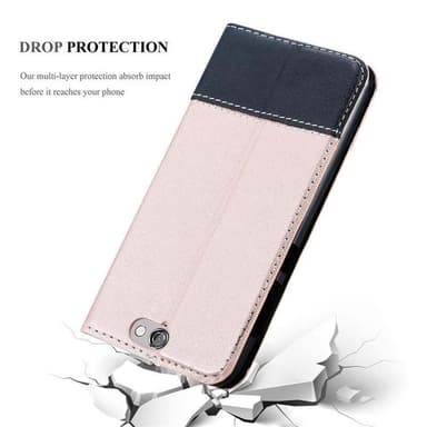 HTC ONE A9 Etui Case Cover (Lyserød)