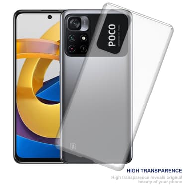 Xiaomi POCO M4 PRO 5G Cover TPU Etui (Gennemsigtig)