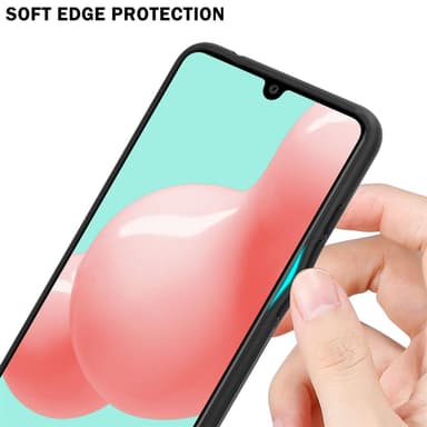 Cover Samsung Galaxy A41 Etui Case (Sort)