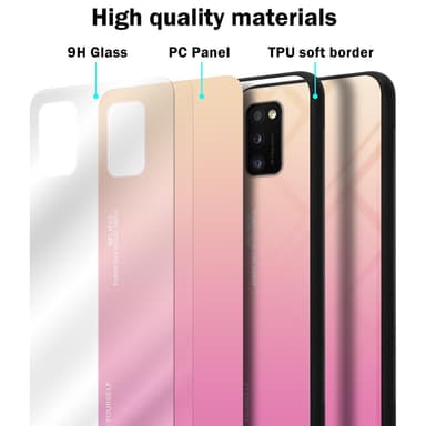 Cover Samsung Galaxy A41 Etui Case (Sort)