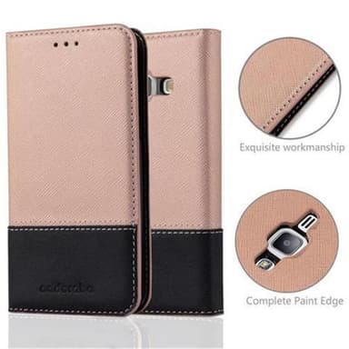 Samsung Galaxy J1 2015 Etui Case Cover (Lyserød)