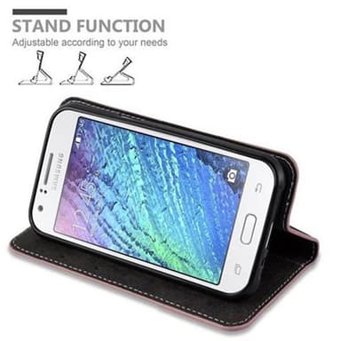 Samsung Galaxy J1 2015 Etui Case Cover (Lyserød)