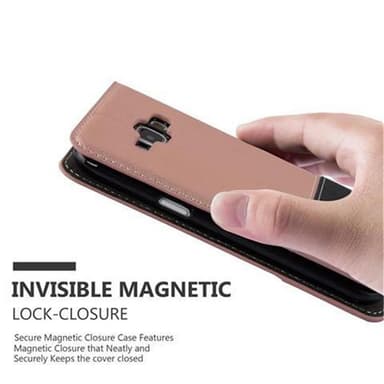 Samsung Galaxy J1 2015 Etui Case Cover (Lyserød)