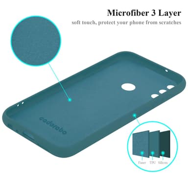 Honor 9A Cover Etui Case (Grøn)