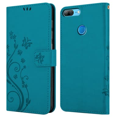 Honor 9 LITE Pungetui Cover Case (Blå)
