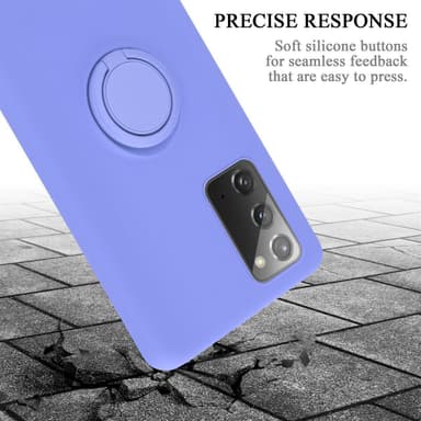 Samsung Galaxy NOTE 20 Cover Etui Case (Lilla)