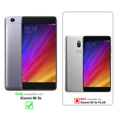 Xiaomi Mi 5s Cover Etui Case (Rød)