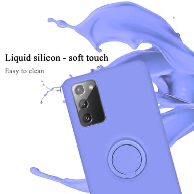Samsung Galaxy NOTE 20 Cover Etui Case (Lilla)