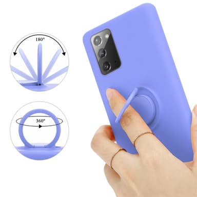 Samsung Galaxy NOTE 20 Cover Etui Case (Lilla)