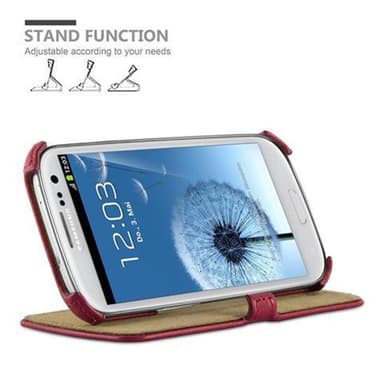 Samsung Galaxy S3 / S3 NEO Pungetui Cover Case (Rød)