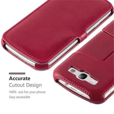 Samsung Galaxy S3 / S3 NEO Pungetui Cover Case (Rød)