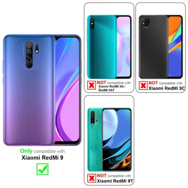 Xiaomi RedMi 9 Cover Etui Case (Lyserød)