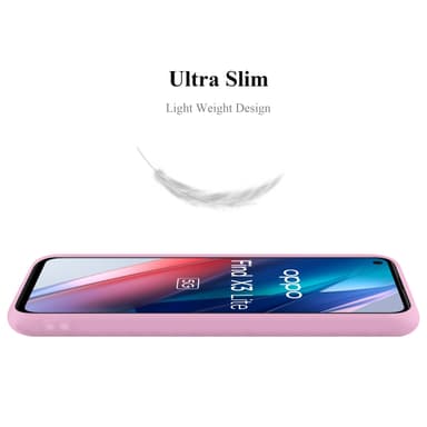 Cover Oppo FIND X3 LITE Etui Case (Lyserød)