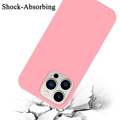 iPhone 14 PRO MAX Cover Etui Case (Lyserød)