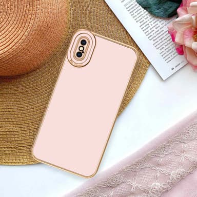 Cover iPhone XS MAX Etui Case (Lyserød)