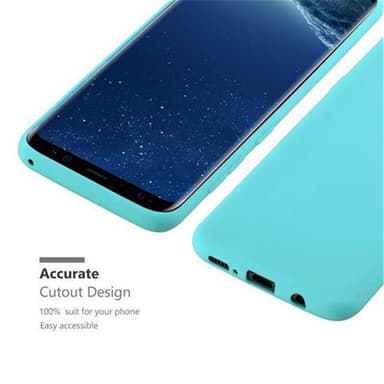 Cover Samsung Galaxy S8 Etui Case (Blå)
