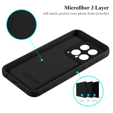 Xiaomi 14 Cover Etui Case (Sort)