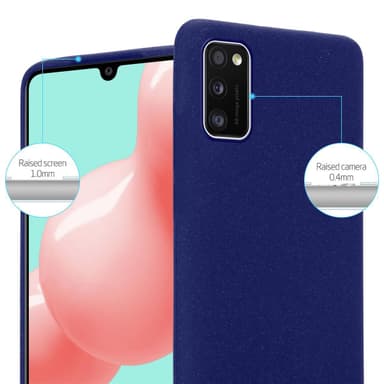 Cover Samsung Galaxy A41 Etui Case (Blå)