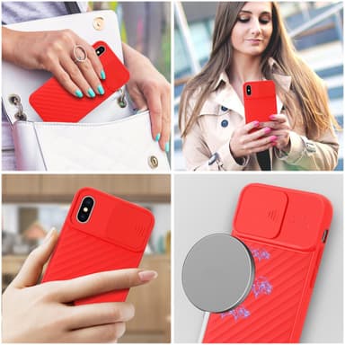 iPhone XR Cover Etui Case (Rød)