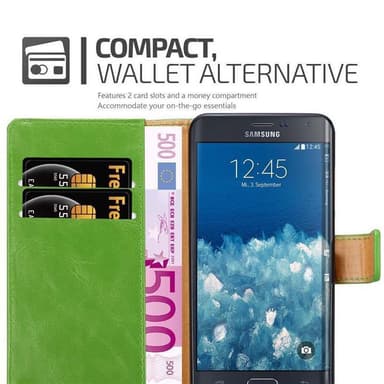 Cover Samsung Galaxy NOTE EDGE Etui Case (Grøn)