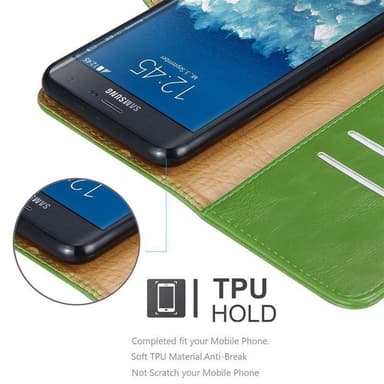 Cover Samsung Galaxy NOTE EDGE Etui Case (Grøn)