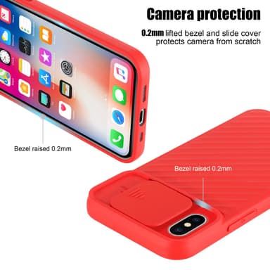 iPhone XR Cover Etui Case (Rød)