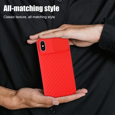 iPhone XR Cover Etui Case (Rød)