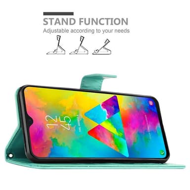 Samsung Galaxy M20 Pungetui Cover Case (Turkis)