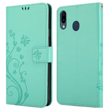 Samsung Galaxy M20 Pungetui Cover Case (Turkis)