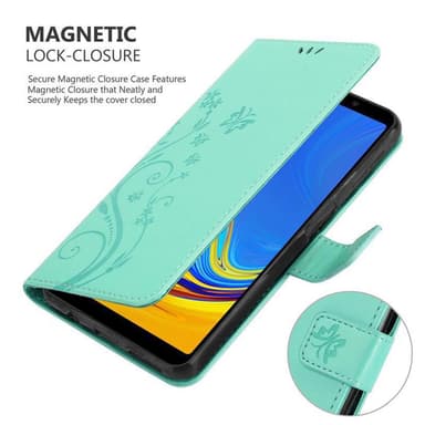 Samsung Galaxy A7 2018 Pungetui Cover Case (Turkis)