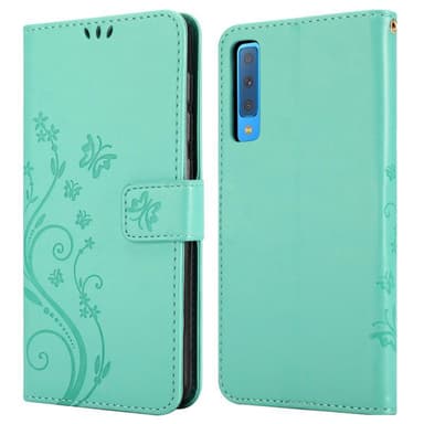 Samsung Galaxy A7 2018 Pungetui Cover Case (Turkis)