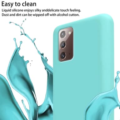 Samsung Galaxy NOTE 20 Etui Cover Kæde (Turkis)