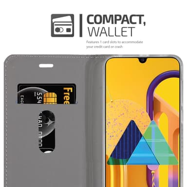 Samsung Galaxy M21 / M30s Pungetui Cover Case (Blå)