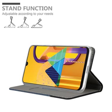 Samsung Galaxy M21 / M30s Pungetui Cover Case (Blå)