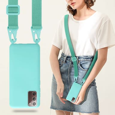 Samsung Galaxy NOTE 20 Etui Cover Kæde (Turkis)