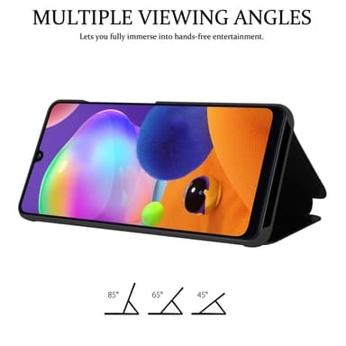 Samsung Galaxy A31 Pungetui Cover Case (Sort)
