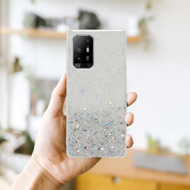 Oppo A94 5G Cover Etui Case (Gennemsigtig)