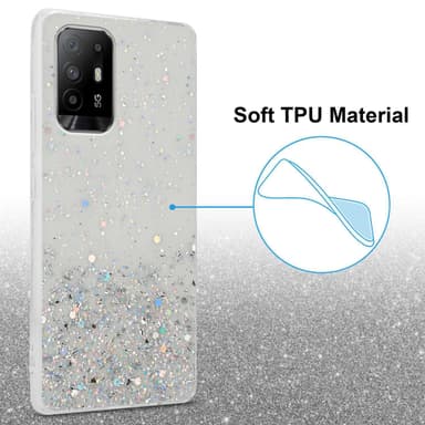 Oppo A94 5G Cover Etui Case (Gennemsigtig)