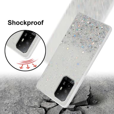 Oppo A94 5G Cover Etui Case (Gennemsigtig)