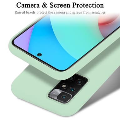 Xiaomi RedMi 10 Cover Etui Case (Grøn)