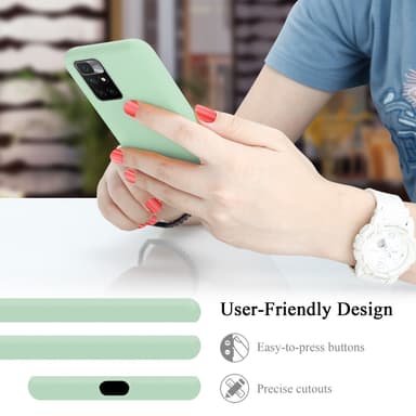 Xiaomi RedMi 10 Cover Etui Case (Grøn)