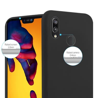 Cover Huawei P20 LITE 2018 / NOVA 3E Etui Case (Sort)