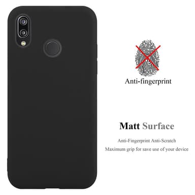 Cover Huawei P20 LITE 2018 / NOVA 3E Etui Case (Sort)