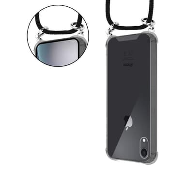 Etui iPhone XR Cover Kæde (Sort)
