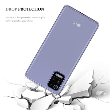 LG K52 / K62 / Q52 Cover TPU Etui (Natur)