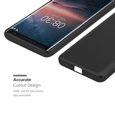 Nokia 8 Sirocco Cover Etui Case (Sort)